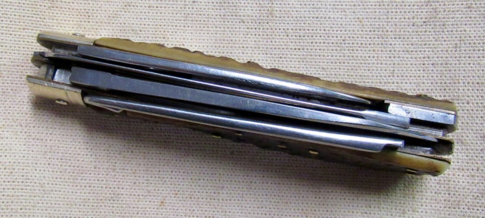 German 959 Puma Universal Jagdmesser Lock Back Folding Pocket Knife 1967-img-13