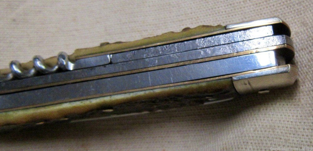 German 959 Puma Universal Jagdmesser Lock Back Folding Pocket Knife 1967-img-15