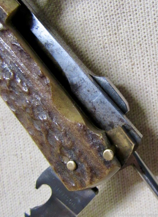 German 959 Puma Universal Jagdmesser Lock Back Folding Pocket Knife 1967-img-5