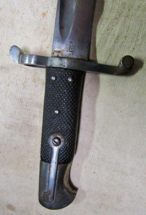 Civil War British Pattern 1856 Yataghan 2 Band Enfield Saber Bayonet & Scab-img-1