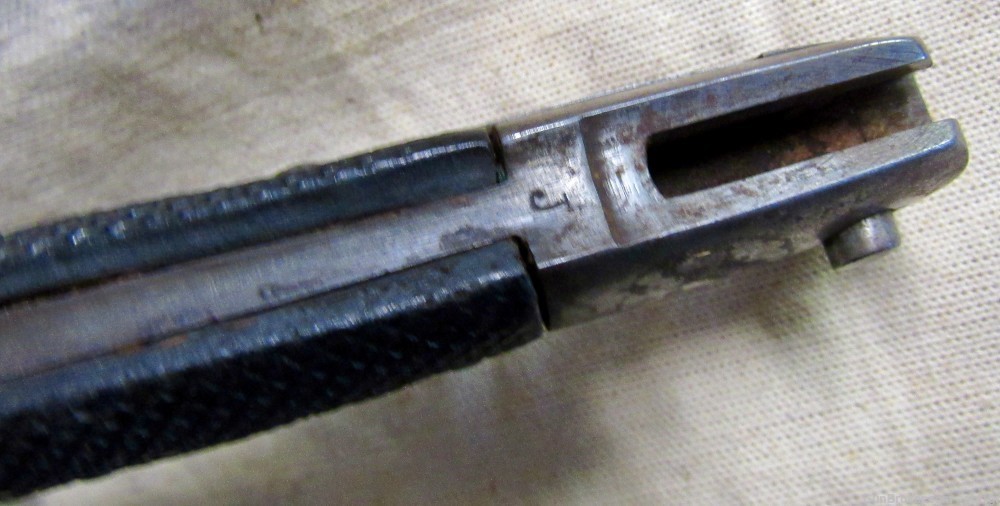 Civil War British Pattern 1856 Yataghan 2 Band Enfield Saber Bayonet & Scab-img-15