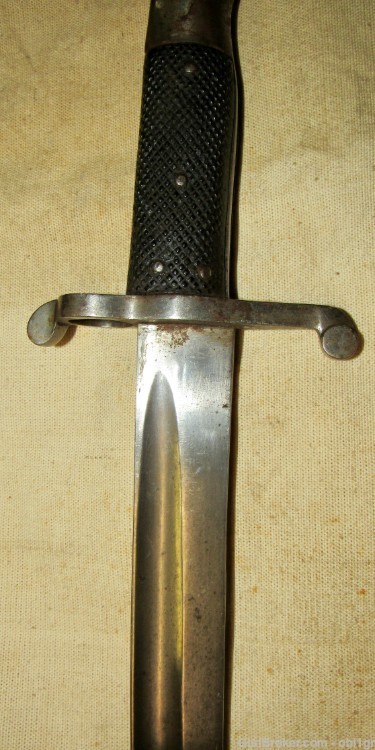 Civil War British Pattern 1856 Yataghan 2 Band Enfield Saber Bayonet & Scab-img-10