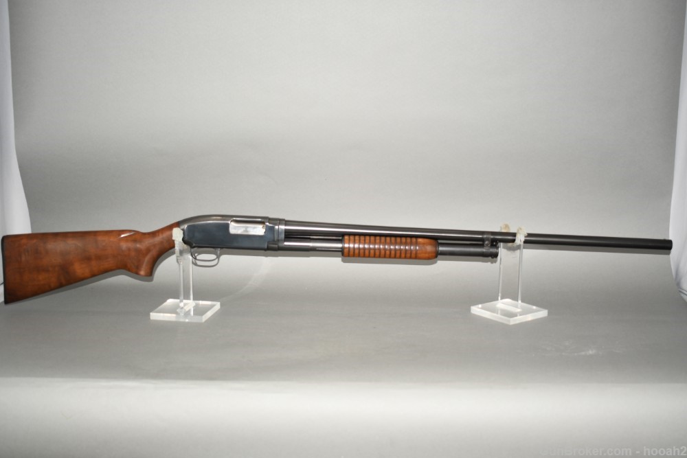 Nice Winchester Model 12 Pump Shotgun 2 3/4" 12 G 30" Plain 1951 C&R-img-0