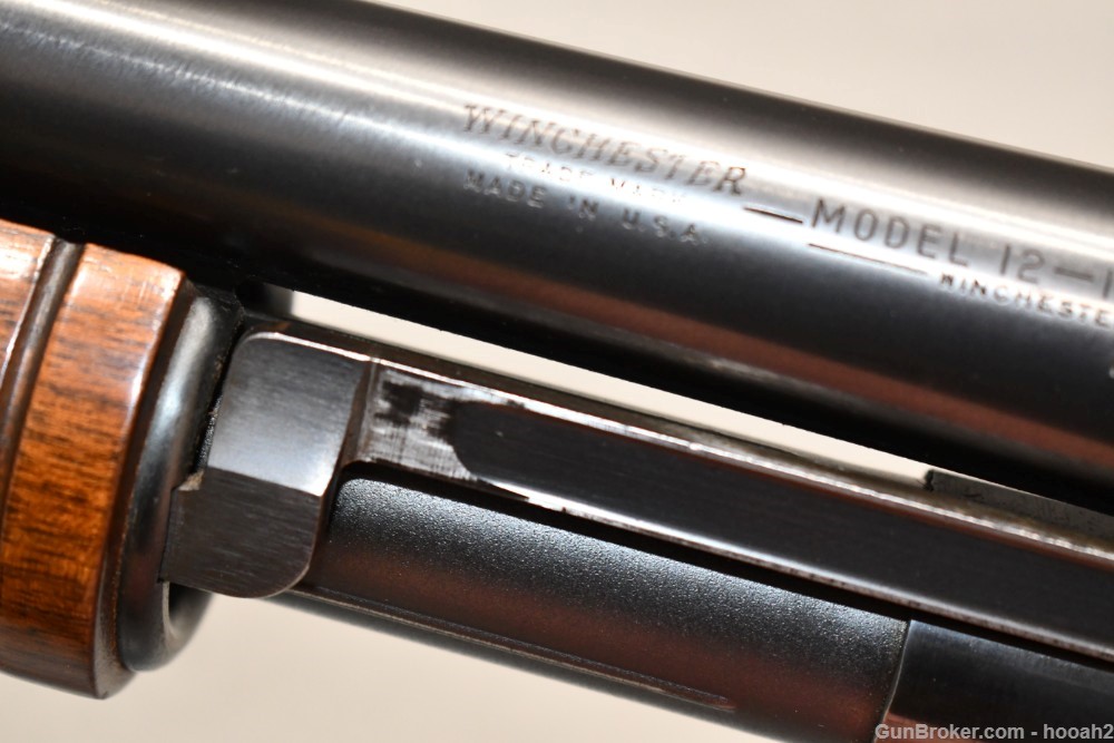 Nice Winchester Model 12 Pump Shotgun 2 3/4" 12 G 30" Plain 1951 C&R-img-42