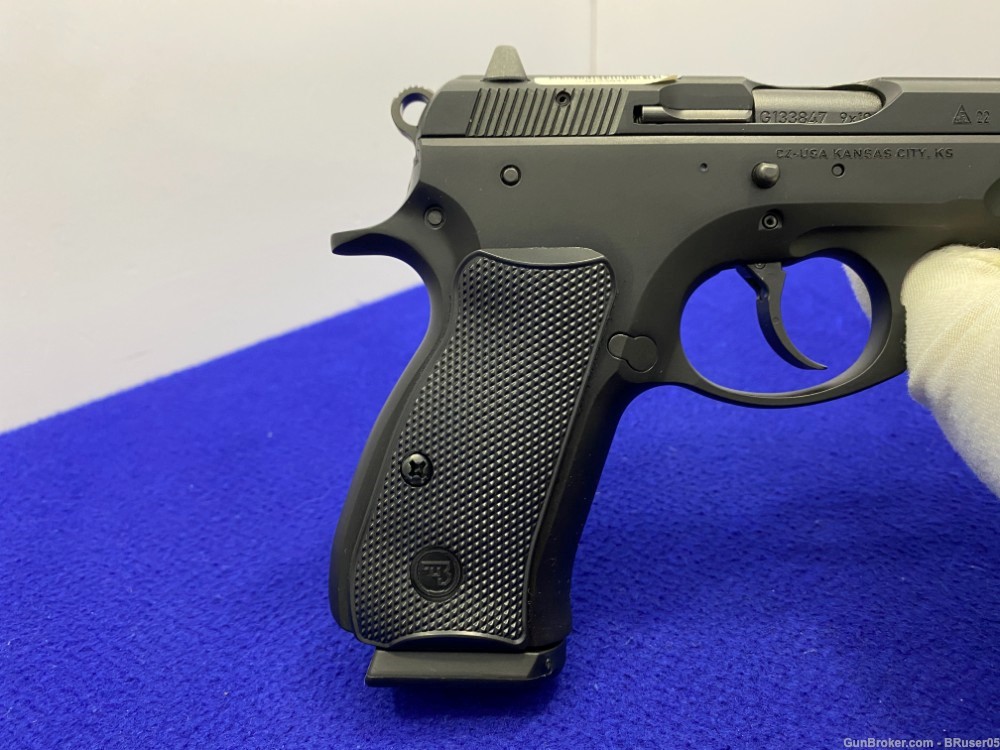 2022 CZ-75 Compact 9mm Luger Black 3.75" *COMPACT VERSION OF LEGENDARY CZ*-img-40