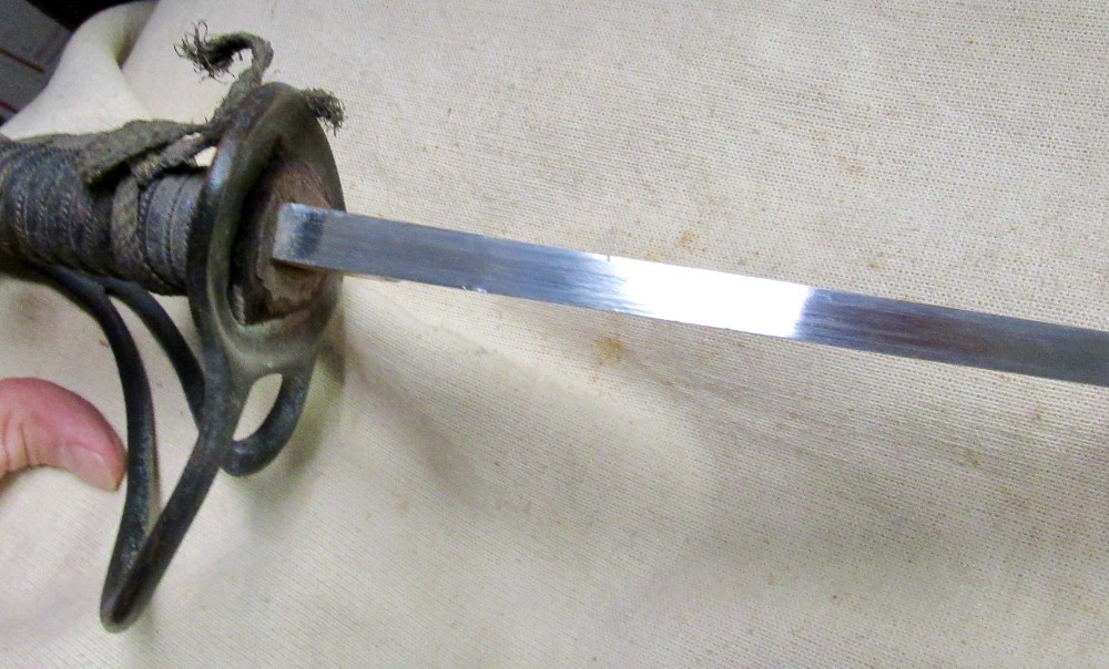 MINTY Ames Model 1840 Heavy Cavalry Saber 1853 With Scabbard Civil War-img-11