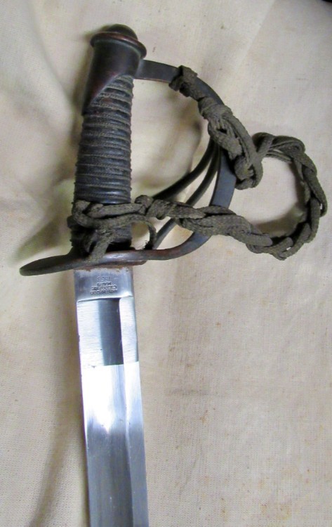 MINTY Ames Model 1840 Heavy Cavalry Saber 1853 With Scabbard Civil War-img-5