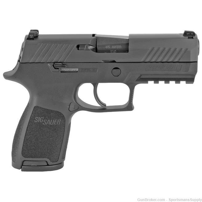 Sig Sauer P320 Compact in .45 ACP with a 3.9" Brl and 2-9 Rnd Mags NIB!-img-0