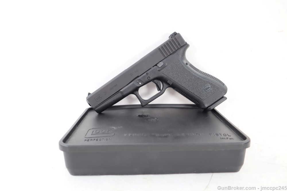 Rare Very Nice Gen 2 Glock 31 357 Sig Pistol W/ Original Box Made In 1997 -img-0