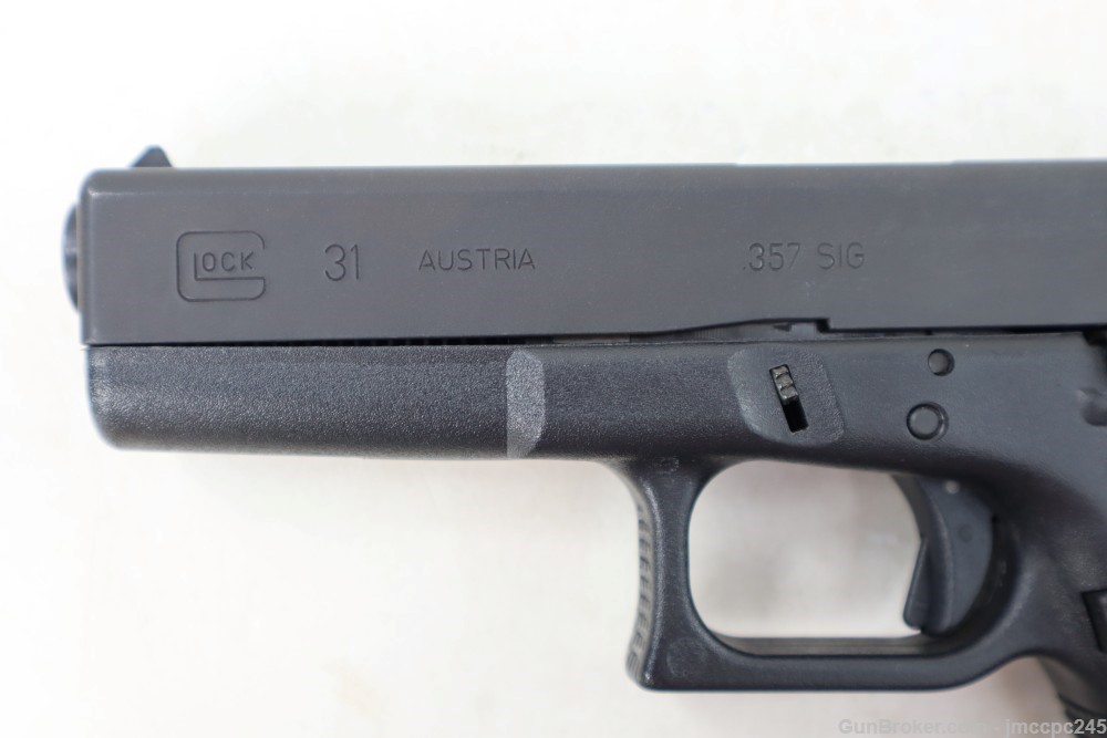 Rare Very Nice Gen 2 Glock 31 357 Sig Pistol W/ Original Box Made In 1997 -img-9
