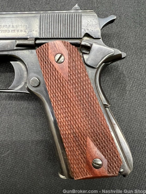 "Colt Model of 1911 U.S. Army" .45 ACP pistol made in 1918-img-10