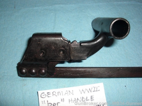 German WWII MG42 Charging Handle "bpr" Mfg. code-img-5