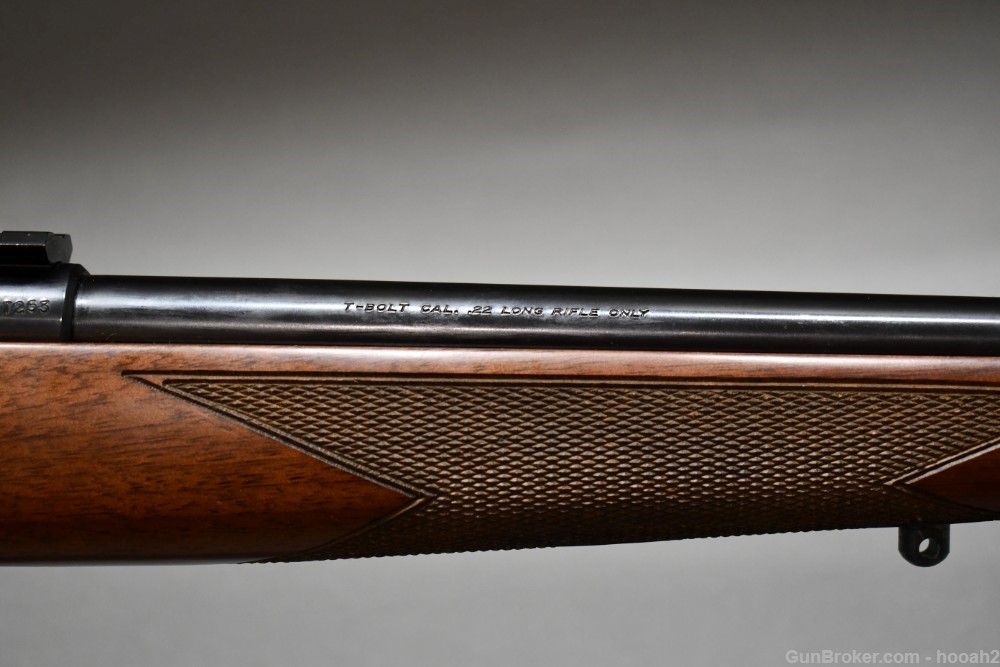 Excellent Browning T-Bolt Sporter Bolt Action 22 LR Rifle W Box-img-5