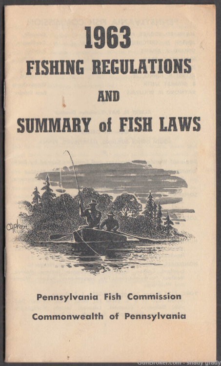 1963 fishing regulations and summary of fish laws -img-0