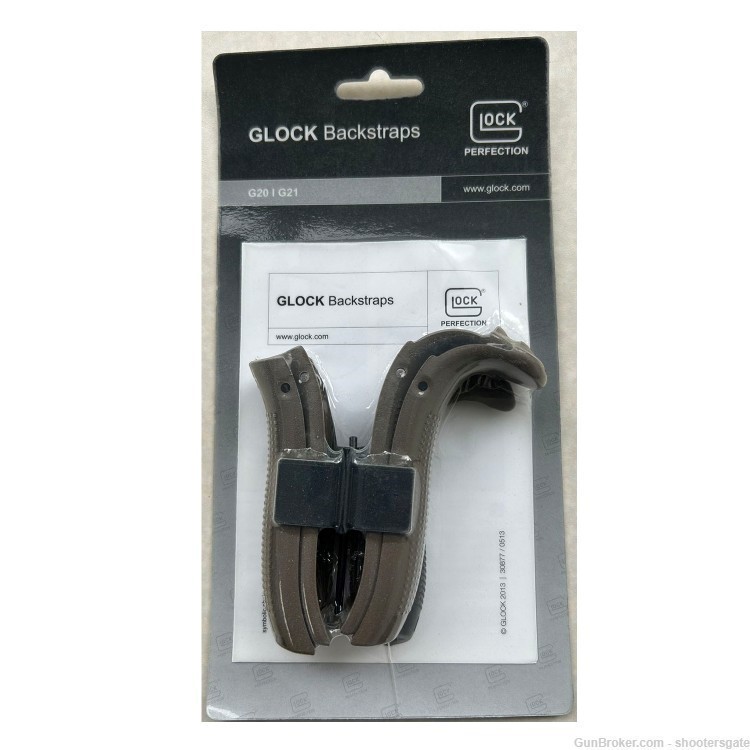 Glock compatible 20/21 Gen 4 Backstraps FDE,  -img-0