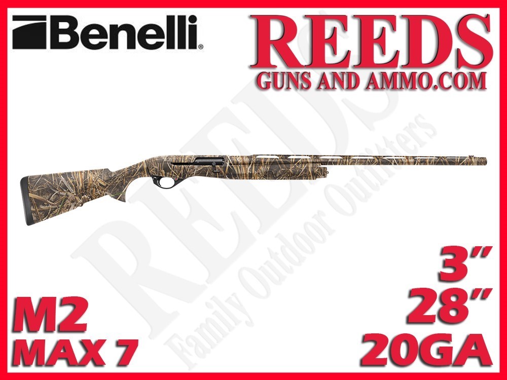 Benelli M2 Field Max 7 Camo 20 Ga 3in 28in 11178-img-0