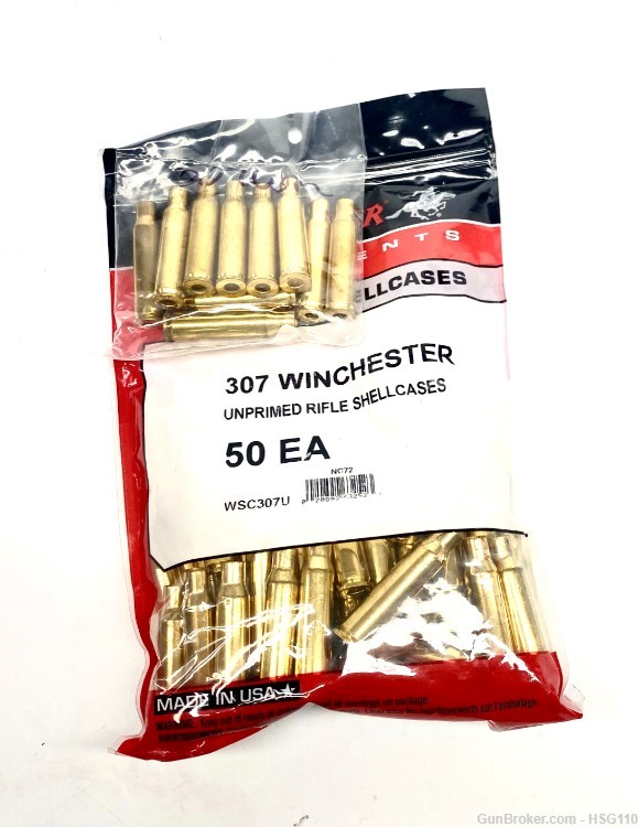 307 Winchester Brass (60 Pieces)-img-0