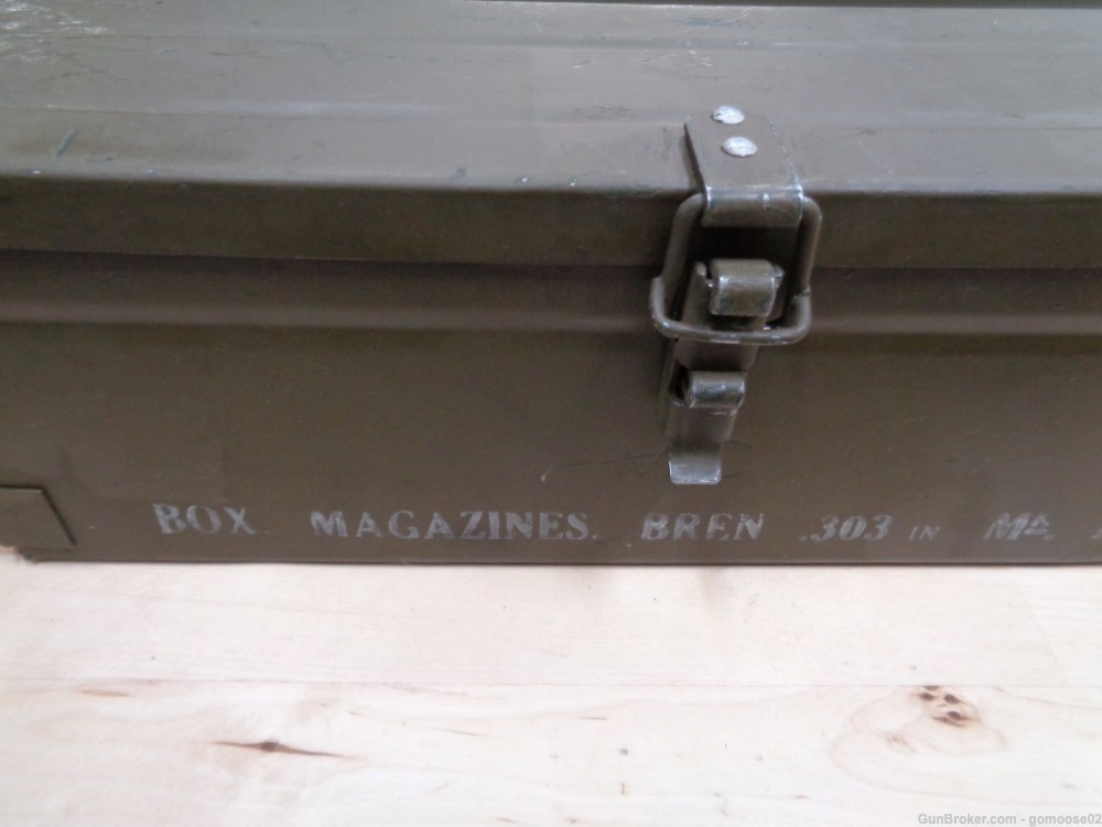 12 BREN 303 British Magazine Mag Case MK I II 30rd Machine Gun MG WW TRADE-img-22