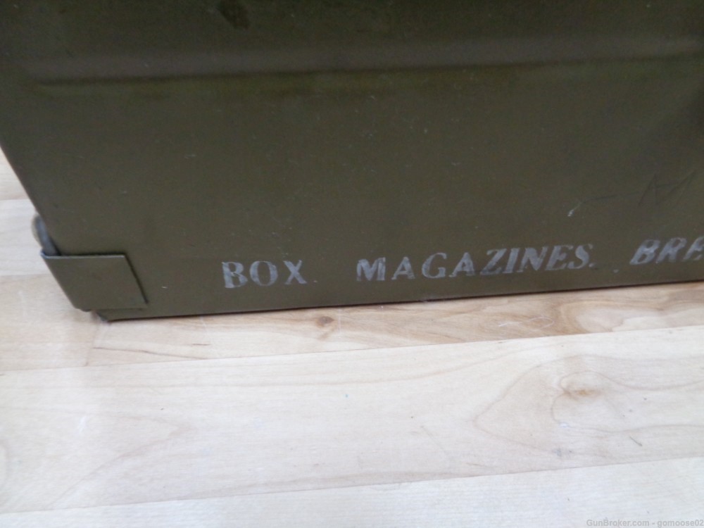 12 BREN 303 British Magazine Mag Case MK I II 30rd Machine Gun MG WW TRADE-img-1
