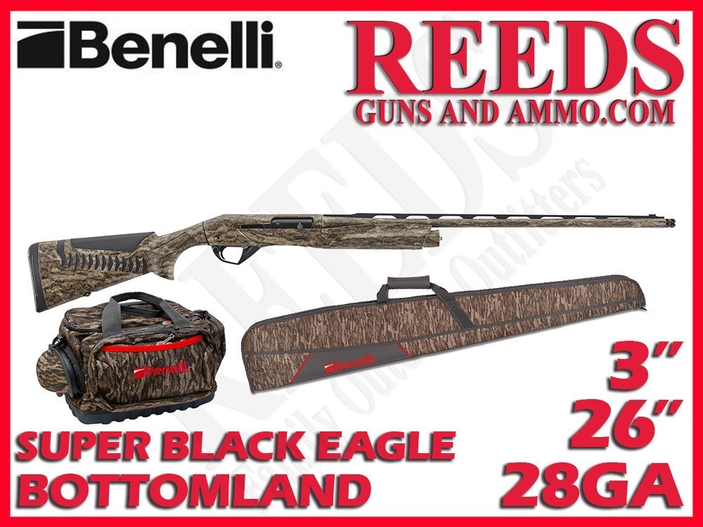 Benelli Super Black Eagle 3 Bottomland Camo 28 Ga 3in 26in 10336-img-0