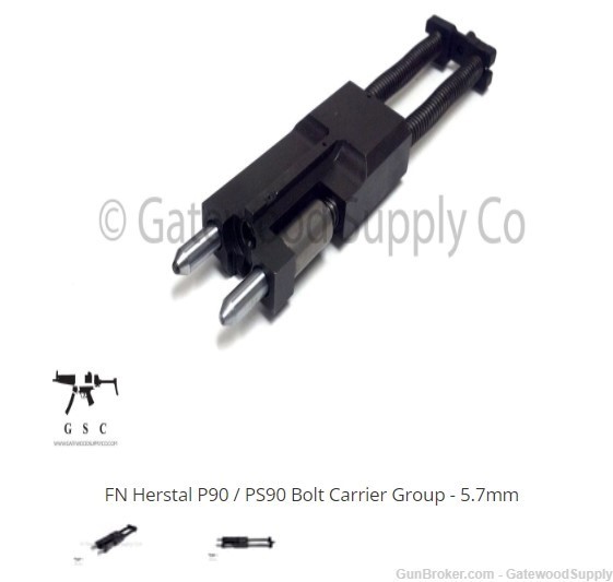 FN P90 / PS90 BOLT CARRIER GROUP - 5.7MM-img-0