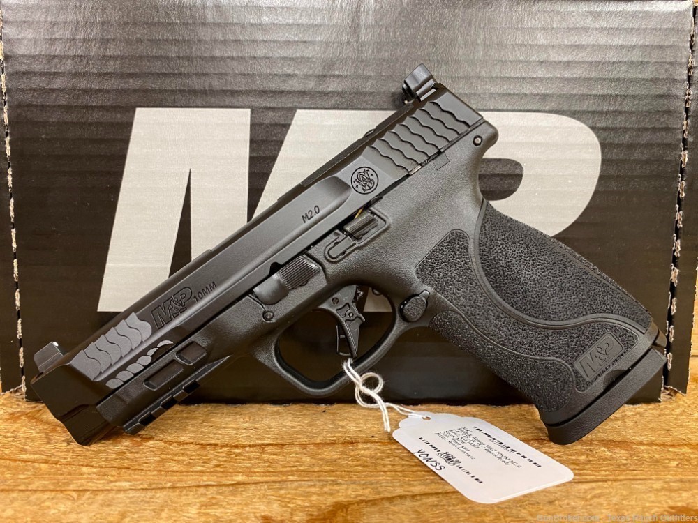 Smith & Wesson M&P 10MM M2.0 4.6" NTS OR 15+1 Optics Ready -img-1