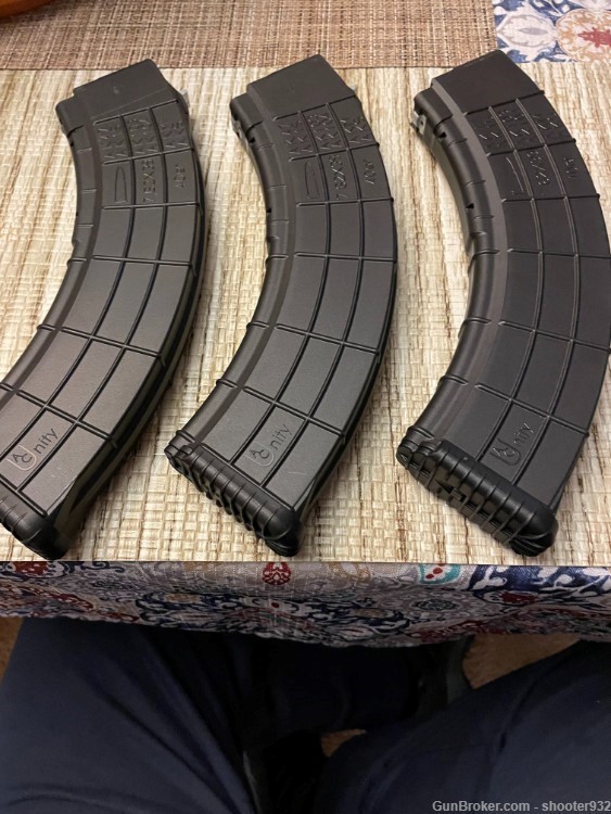 AK-47 7.62X39 6 AC UNITY IN 30 AND 40 ROUND CLIPS AS NEW CONDITION-img-2