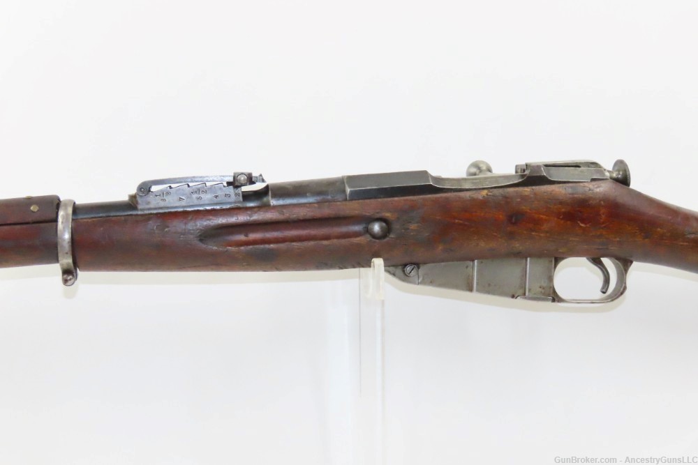 RARE Antique 1893 Dated IMPERIAL RUSSIAN Arsenal Mosin-Nagant M1891 Rifle  -img-17