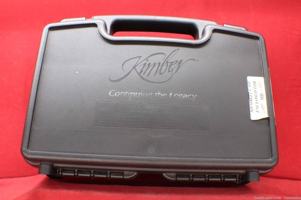 (34647)USED Kimber Custom Crimson Carry II 45 ACP 5" barrel W/ Box-img-16