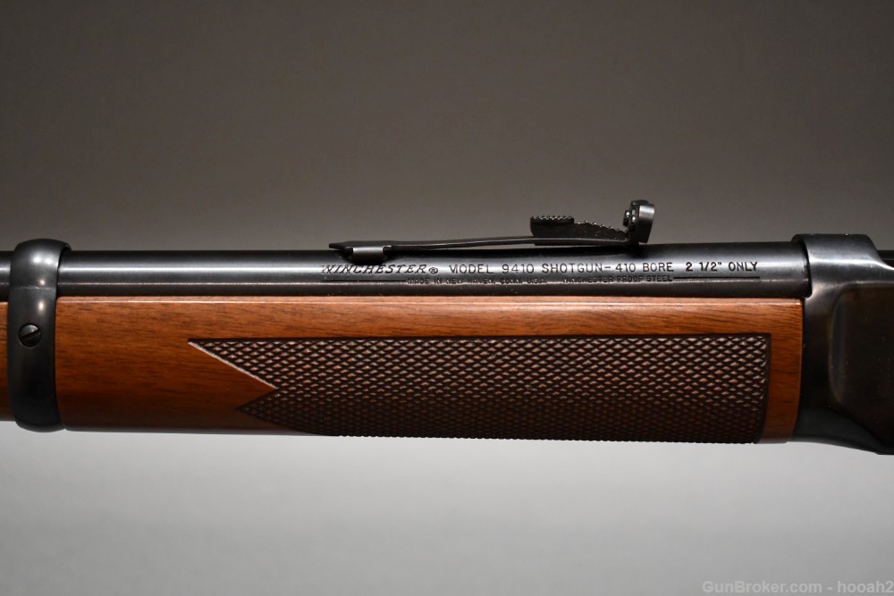 Excellent Winchester Model 9410 Lever Action Shotgun 2 1/2" 410 G W Box-img-12