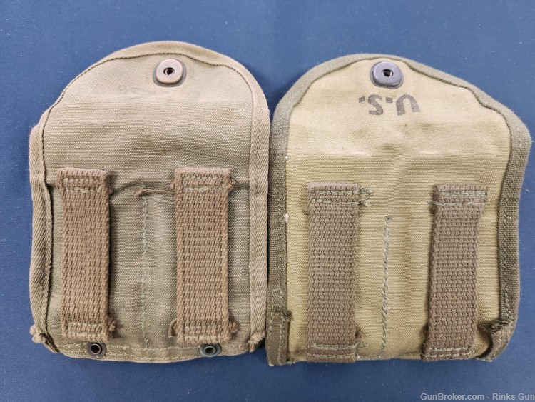 M1 CARBINE 15RD MAGAZINES AND MAG POUCHES WWII-img-1