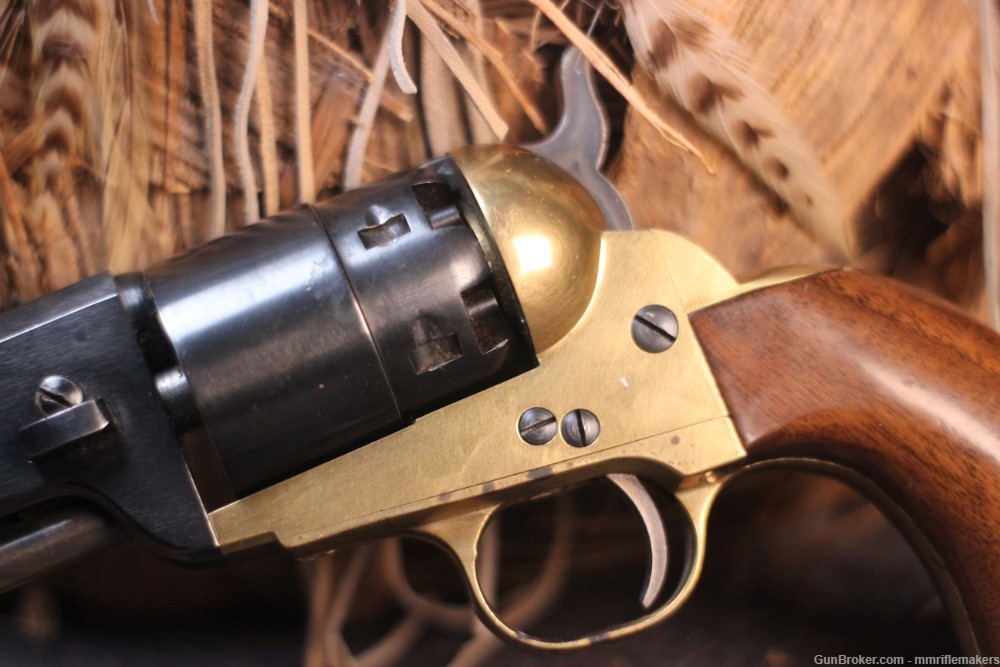 F.lli Pietta 1861 Navy Repro .44 Cal Percussion SA Revolver ATF Antique-img-9