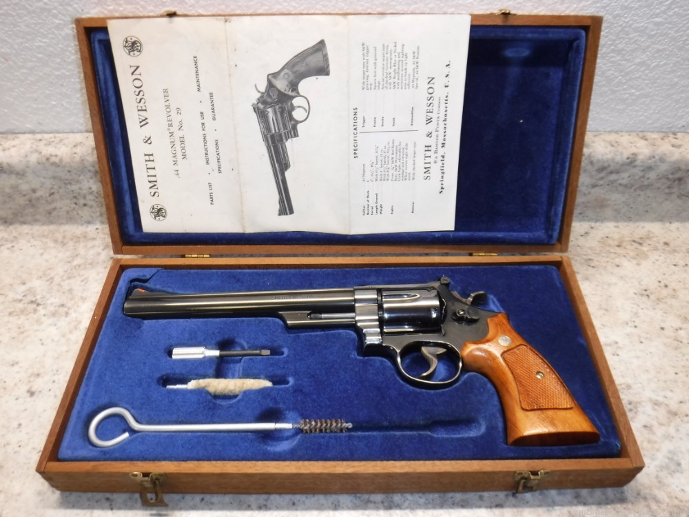 Smith & Wesson model 29-2 mfg 1975, presentation case -img-0