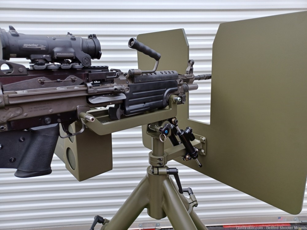 Custom M249 AA Tripod with Armor Shield M249s-img-17