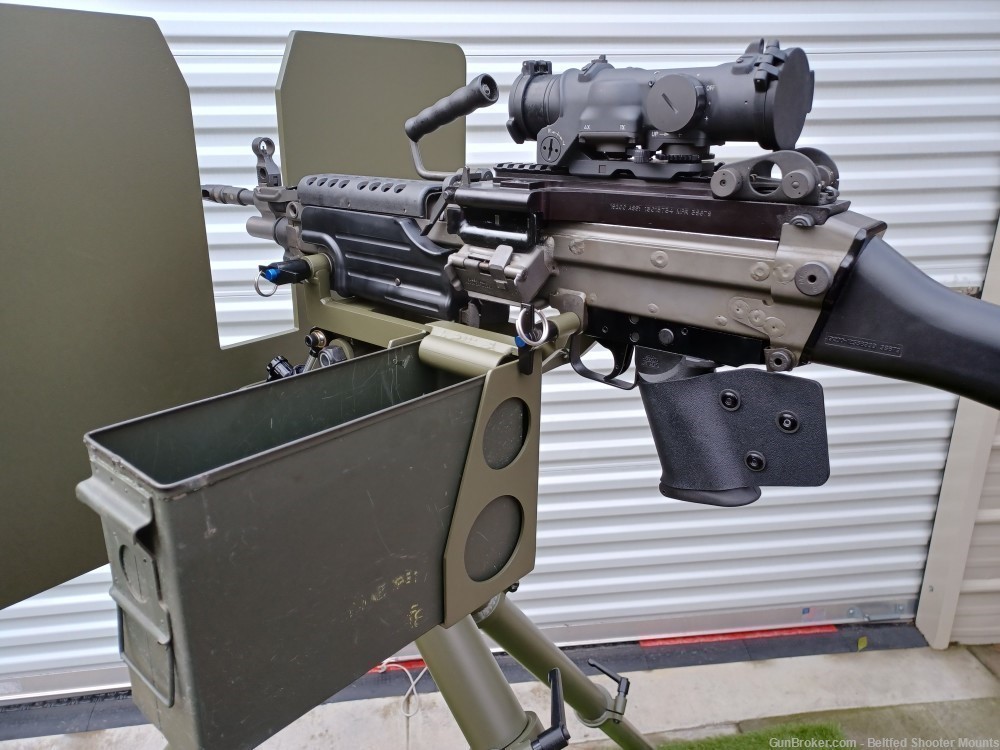 Custom M249 AA Tripod with Armor Shield M249s-img-20