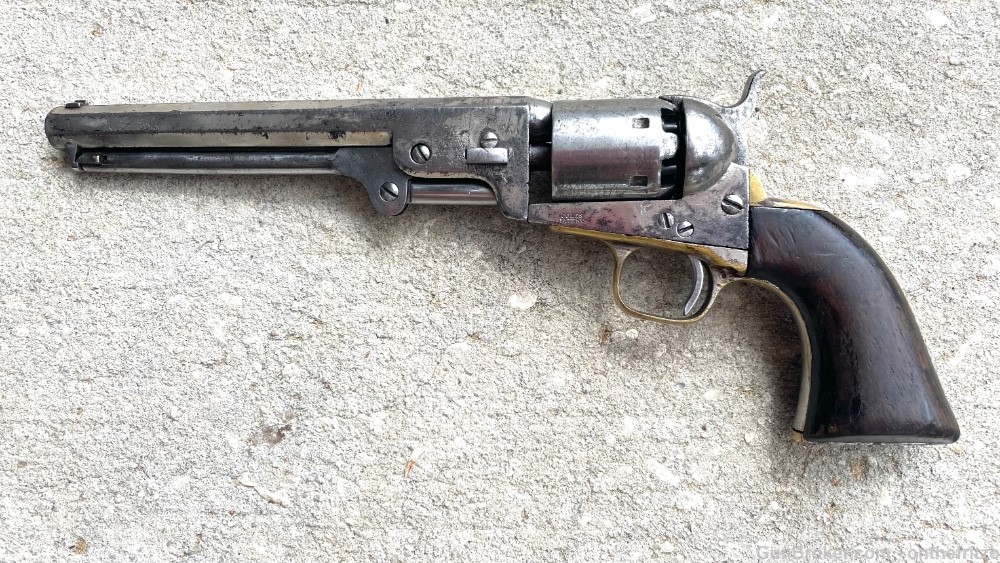 Colt 1851 Navy 4th Model .36 Cal Percussion Single Action Revolver MFD 1862-img-19