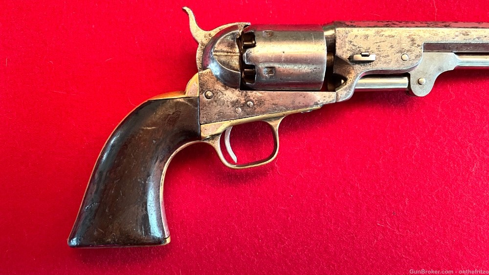 Colt 1851 Navy 4th Model .36 Cal Percussion Single Action Revolver MFD 1862-img-2