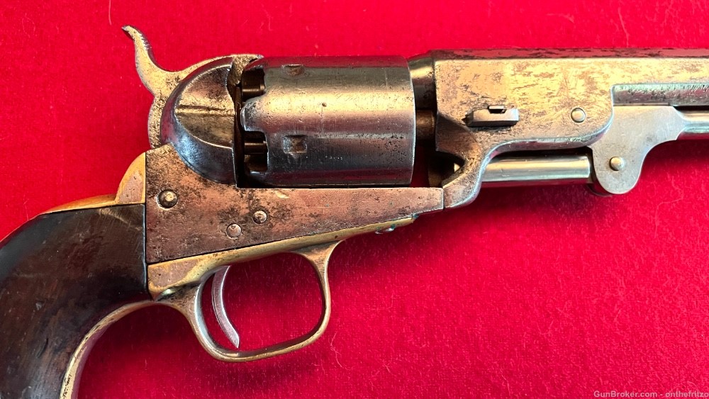 Colt 1851 Navy 4th Model .36 Cal Percussion Single Action Revolver MFD 1862-img-3