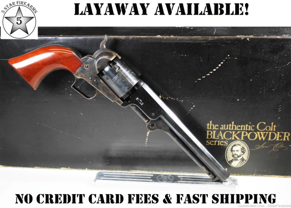 1978 COLT Model 1851 NAVY (2ND Gen RE-ISSUE) .36cal Layaway Available! -img-0