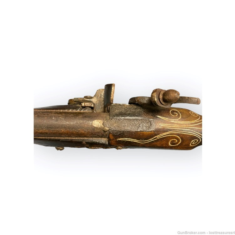 Landi Pistol Axe Combo Non-Firing Reproduction Gun-img-11