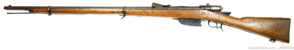 Italian Vetterli M1870 Torino Rifle Converted to 6.5mm Carcano Dated 1885-img-1