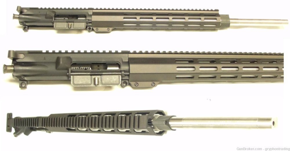 20" Varmint and Hunter AR-15 Upper Half 223 Wylde Stainless-img-0