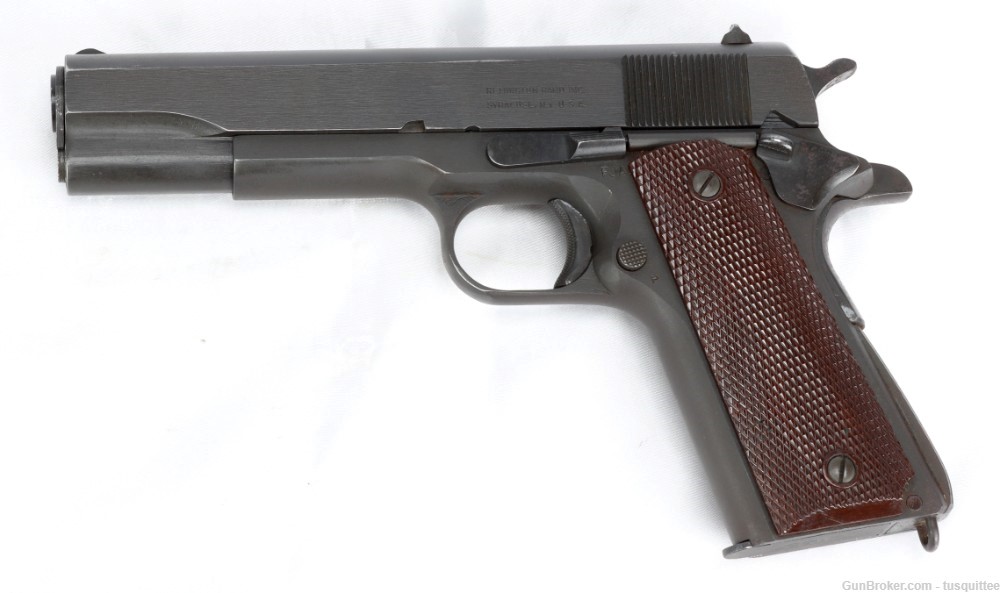 Remington Rand 1911A1 Semi-Auto Pistol .45ACP (1943) EXCELLENT-img-0