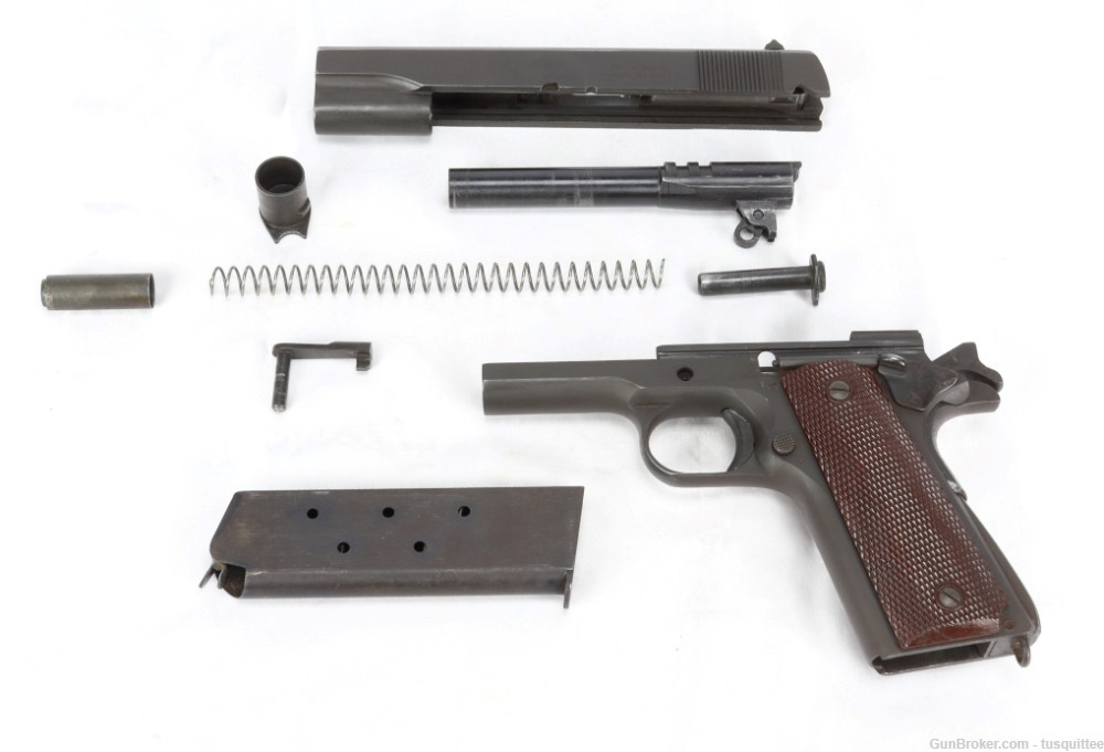 Remington Rand 1911A1 Semi-Auto Pistol .45ACP (1943) EXCELLENT-img-18