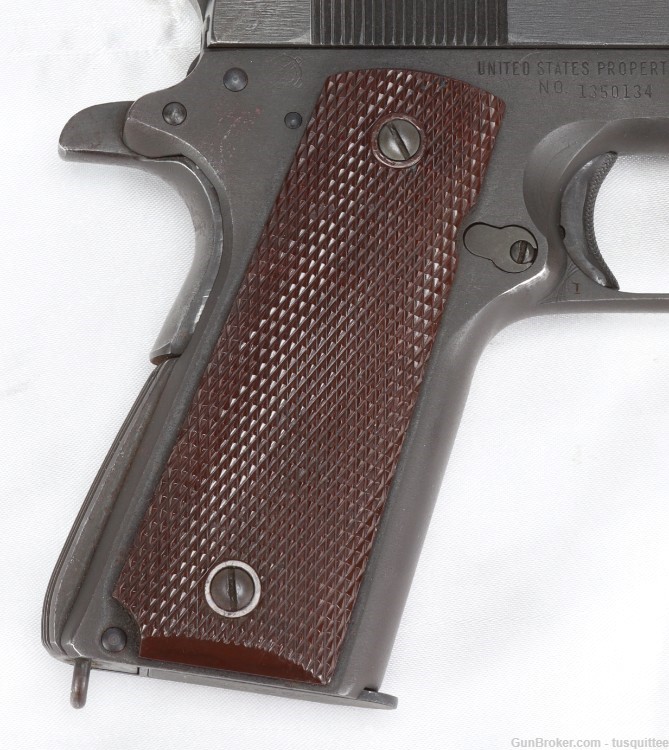 Remington Rand 1911A1 Semi-Auto Pistol .45ACP (1943) EXCELLENT-img-2