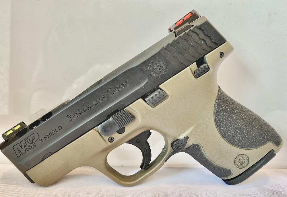USED Smith & Wesson Shield Performance Center 9mm Handgun-img-0