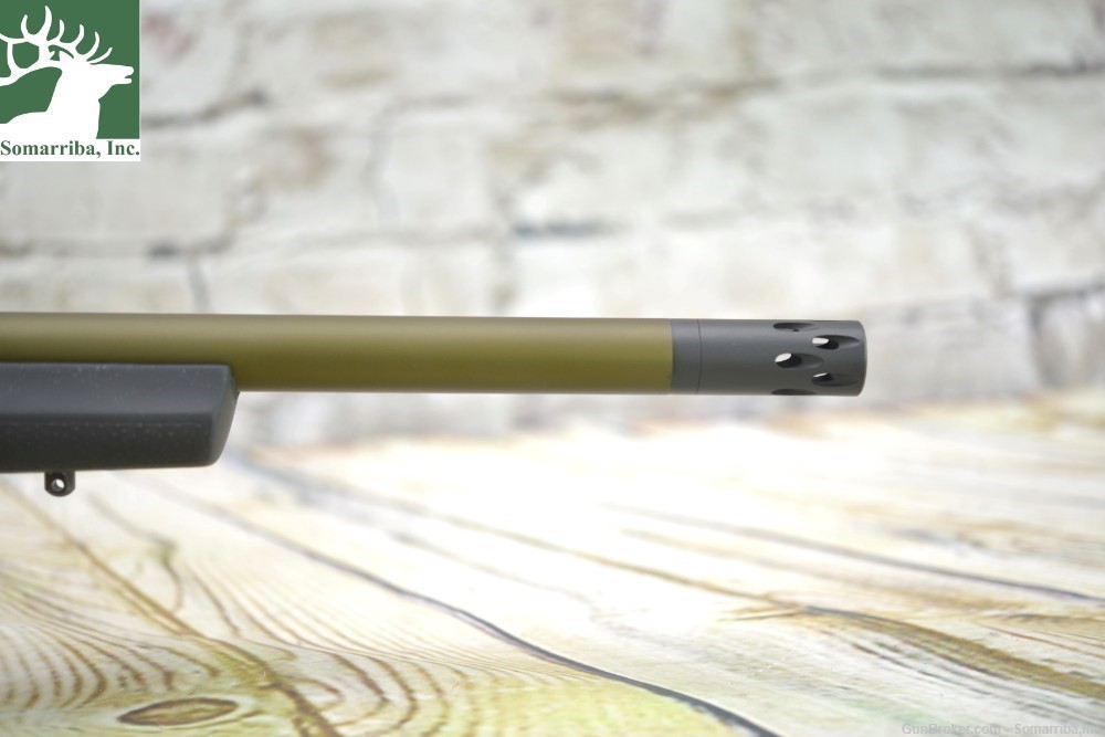 VOLQUARTSEN RIFLE VCR-0143 SUPERLITE, 22 LR WITH HOGUE STOCK, OD GREEN -img-9