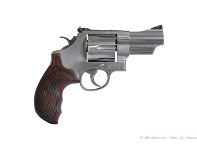 SMITH & WESSON 629 DELUXE 44MAG 3" SS AS 6RD 150715, NICE!!