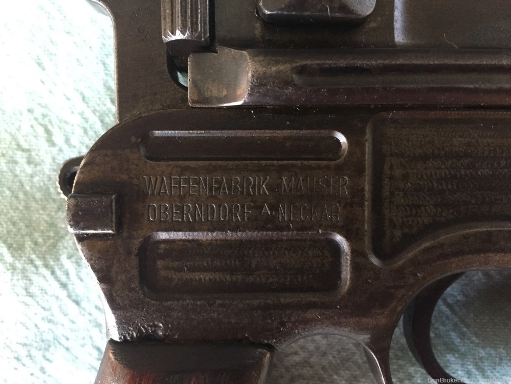 PRICE REDUCTION - German Broomhandle Mauser M-30 7.63 caliber-img-2