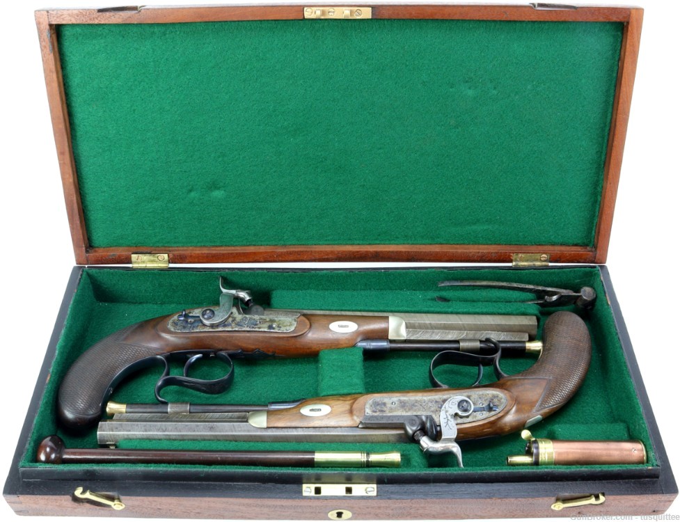 J. Williams, London, Target Pistols, .485 Caliber-img-0